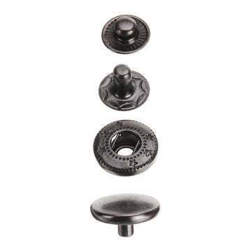 12.5MM Metal Press Stud Snap Button Popper Fasteners for Leather Clothes Repair