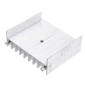 15pcs Transistor Radiator Power Amplifier Chip Heat Sink Thyristor Aluminum Heat Sink 47*16.5*40MM