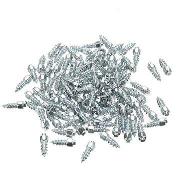 100pcs Spikes For Tire Marrkey Tire Studs Ice Stud Screw-In Studs Snow Chains For ATV/Mini-Tractors/