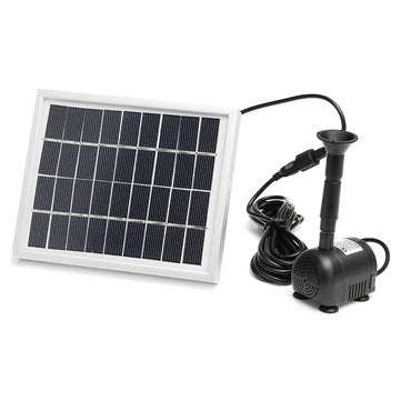 2W DC 9V 200L/h Solar Panel Water Pump Garden Pond Fountain Spray