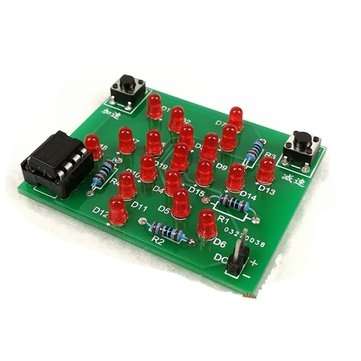 10pcs DC 5V DIY Electronic Windmill Training Kit Speed Adjustable MCU Course Design Set For Solderin