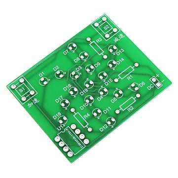 10pcs DC 5V DIY Electronic Windmill Training Kit Speed Adjustable MCU Course Design Set For Solderin