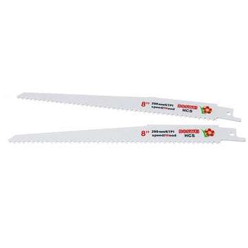 10Pcs/Set HCS Reciprocating Saw Blade 6/8 Inch Wood Metal Tube Cutting Blades