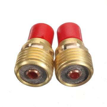 15Pcs TIG Welding Torch Gas Lens #12 Cup Kit for WP-9/20/25 Series 1/8inch