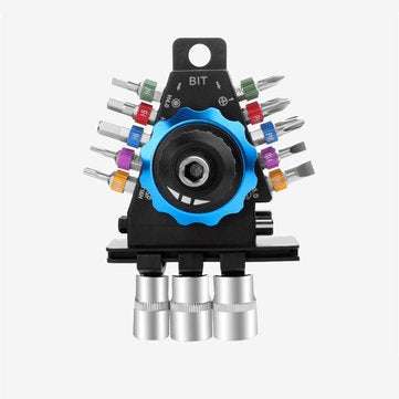 15Pcs Screwdriver Bit Set Multifunction Cross Hexagon Scokect Head Plum Screwdriver Head Screw Drive