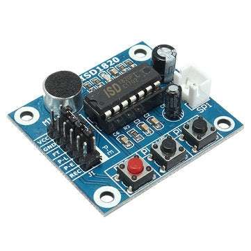 3pcs ISD1820 3-5V Voice Module Recording And Playback Module  Control Loop / Jog / Single Play Geekc