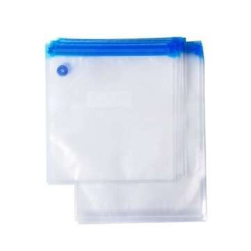 10Pcs Vacuum Storage Bag Space Saving Anti Pest Food Fruit Vegetables Organizer