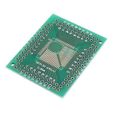15pcs QFP TQFP LQFP FQFP 32 44 64 80 100 LQF SMD Turn To DIP Adapter PCB Board Converter Plate 0.5/0