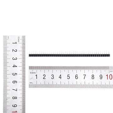 20pcs 40 Pin Single Row 2.54mm Round Female Header Pin