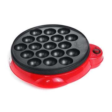 18 Holes Electric Octopus Ball Grill Takoyaki Baking Mould Machine Mini Electric Chibi Maruko Grill