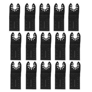 15pcs Oscillating Saw Blade Multi Tool Blade Quick Release 35mm Precision Wood Cutter
