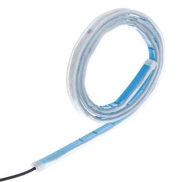12V 120cm 144 LED Car Door Warning Light Strips Atomosphere Safety Lamp Strobe Flashing