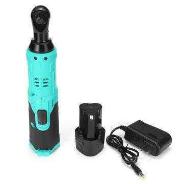 12V Cordless 3/8`` Electric 250W 47.5N.m Rechargeable Ratche... (PLUG: USPLUG | BATTERY: ONEBATTERY)