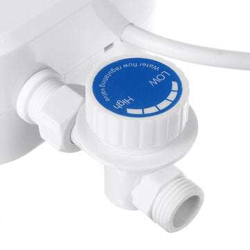 3500W 220V Mini Water Heater Hot Electric Tankless Household Bathroom Faucet with Shower Head LCD Te