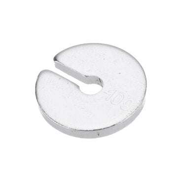 17Pcs/Set 2g-200g Metal Slotted Weight Set Scale Balance Calibration with Hanger Case Physics Experi
