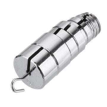17Pcs/Set 2g-200g Metal Slotted Weight Set Scale Balance Calibration with Hanger Case Physics Experi