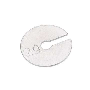 17Pcs/Set 2g-200g Metal Slotted Weight Set Scale Balance Calibration with Hanger Case Physics Experi