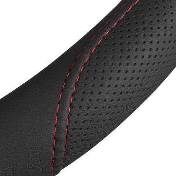 15" 38CM Universal Anti-Slip Breathable Car Steering Wheel Cover SUV RV Vehicle