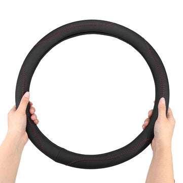 15" 38CM Universal Anti-Slip Breathable Car Steering Wheel Cover SUV RV Vehicle