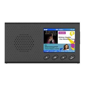 2.4 inch Color LCD DAB Radio Rechargeable Pocket Digital FM DAB MP3 Player Digital Tuner Broadcast