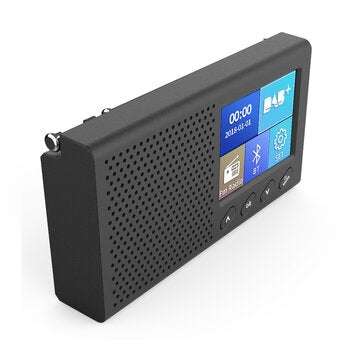 2.4 inch Color LCD DAB Radio Rechargeable Pocket Digital FM DAB MP3 Player Digital Tuner Broadcast