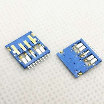 10PCS COB Connector USB 3.0 Male h1.05 Ultra-Thin 9Pin Isometric