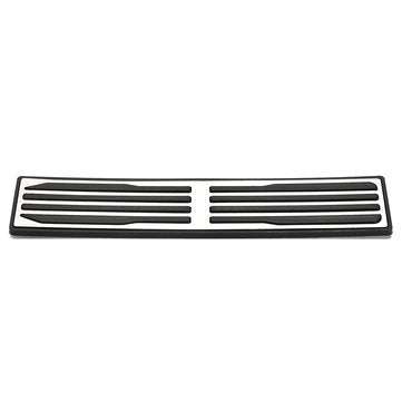 25*4.5cm Car Footrest Foot Rest Pedal Pad Trim for Jaguar XK XE XF XJ F-Type F-Pace