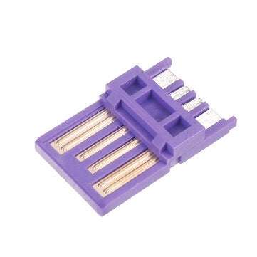 10PCS USB 2.0 AM Male Connector 4Pin Welding Wire Three-Piece Set 5A High Current Fast Charge Length