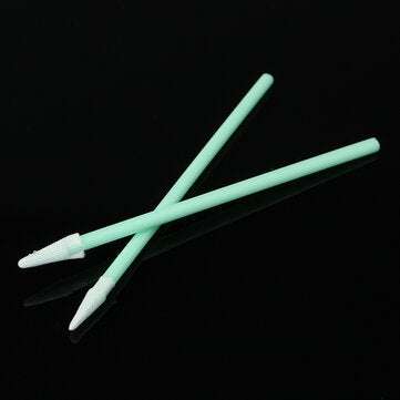 100pcs Pointed Tipped Foam Cleaning Sponge Swabs Stick for Inkjet Printer Camera Optical Cleanroom