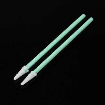 100pcs Pointed Tipped Foam Cleaning Sponge Swabs Stick for Inkjet Printer Camera Optical Cleanroom