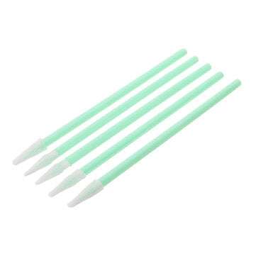 100pcs Pointed Tipped Foam Cleaning Sponge Swabs Stick for Inkjet Printer Camera Optical Cleanroom