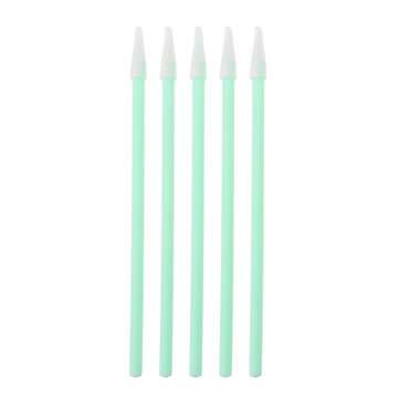 100pcs Pointed Tipped Foam Cleaning Sponge Swabs Stick for Inkjet Printer Camera Optical Cleanroom