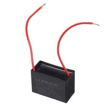 10pcs CBB61 450V 8uf Starting Capacitance AC Fan Capacitor CBB Motor Run Capacitor 450V 8F