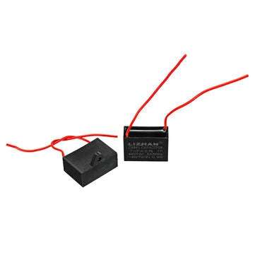 10pcs CBB61 450V 7uf Starting Capacitance AC Fan Capacitor CBB Motor Run Capacitor 450V 7F
