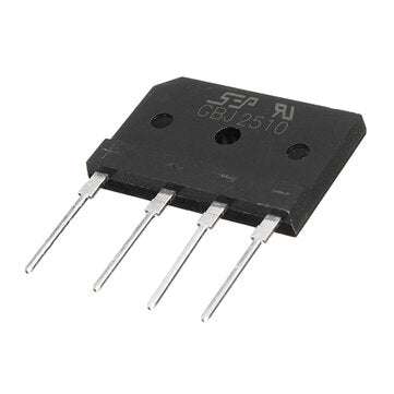 10Pcs 25A 1000V Diode Rectifier Bridge GBJ2510 Power Electronic Components For DIY Projects