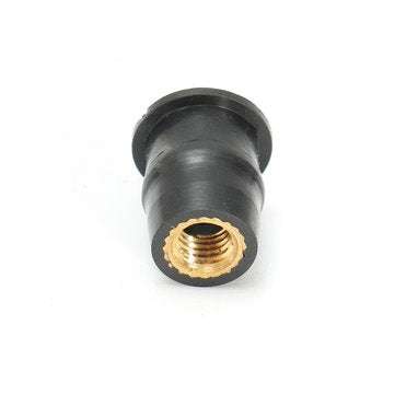 10pcs M5 5mm Metric Rubber Well Nuts Windscreedn Motorcycle Wind Shield Fairing Cowl