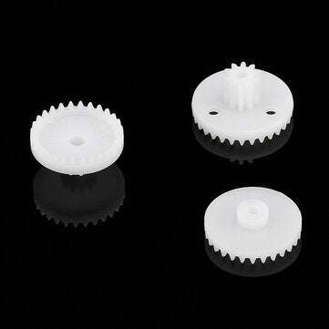 11pcs 0.5 Module Plastic Crown Gear Kit Pulley Replacement Set