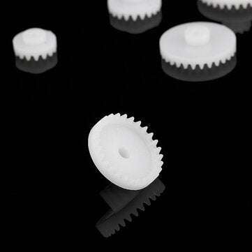11pcs 0.5 Module Plastic Crown Gear Kit Pulley Replacement Set