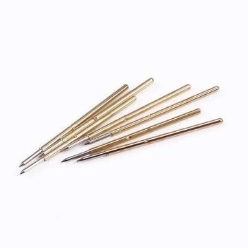100Pcs P50-B1 Spring Test Probe Pogo Pin Dia 0.5mm Length 16.35mm