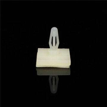 100Pcs Nylon Plastic Adhesive Spacer Standoff Locking Snap-In Posts Fixed Clips