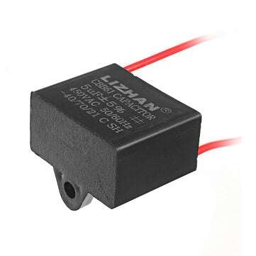 10pcs CBB61 450V 5uf Starting Capacitance AC Fan Capacitor CBB Motor Run Capacitor  450V 5F