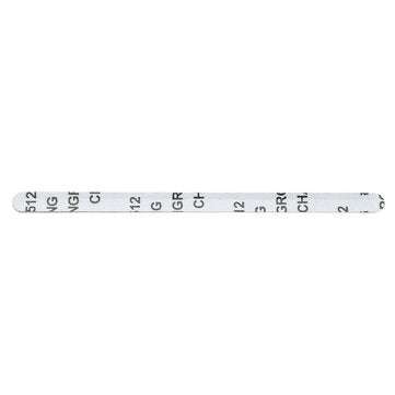 100Pcs Nose Bridge Strip Clip Face Mask DIY Material Self-adhesive Flat Aluminum Tools