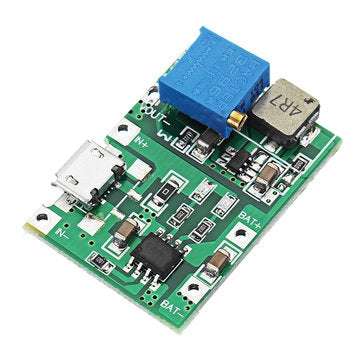 20pcs 3.7V 9V 5V 2A Adjustable Step Up 18650 Lithium Battery Charging Discharge Integrated Module