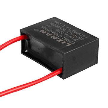 10pcs CBB61 450V 2uf Starting Capacitance AC Fan Capacitor CBB Motor Run Capacitor 450V 2F