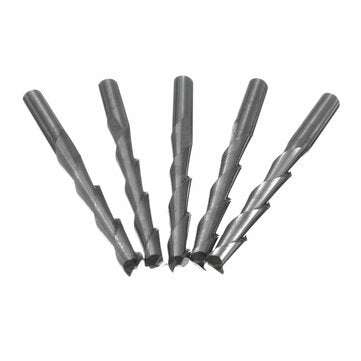 20Pcs 3.175mm Carbide CNC 2 Flute Spiral Bits End Mill Router 22mm CEL Milling Cutter