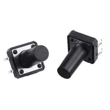100pcs Momentary Tactile Push Button Switch 12x12x18mm
