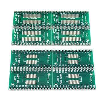 10pcs TSSOP28 SSOP28 To DIP28 SOP28 Transfer PCB Board DIP Pin Board Pitch Adapter