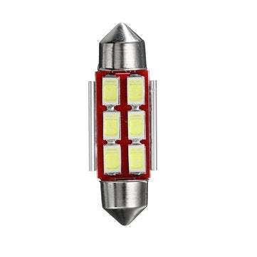 14Pcs T5 Car LED Interior Reading Lights Festoon Dome Bulb Kit White Replacement for VW