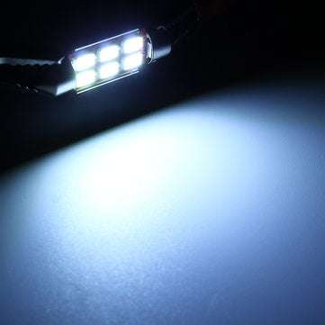 14Pcs T5 Car LED Interior Reading Lights Festoon Dome Bulb Kit White Replacement for VW