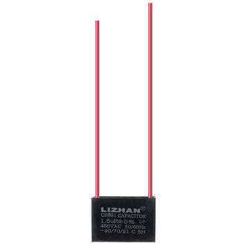 10pcs CBB61 450V 1.5uf Starting Capacitance AC Fan Capacitor CBB Motor Run Capacitor 450V 1.5F